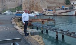 Bakan Ataoğlu, Girne Antik Limanı’nda yürütülen çalışmaları inceledi