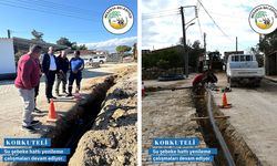Korkuteli’nde su hattı yenileniyor