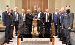 Cumhurbaşkanı Tufan Erhürman Atatürkçü Yurtsever Emekli Subay heyetini kabul etti