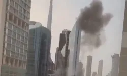 Dubai yine hedef alındı: Dubai Finans Merkezinden dumanlar yükseliyor