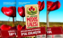 Avtepe Medoş Lalesi Festivali olumsuz hava koşulu nedeniyle iptal edildi