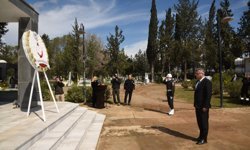 KTFD Başbakanı Osman Örek, ölümünün 27’nci yıl dönümünde törenle anıldı