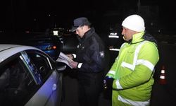 Denetimlerde 3 bin 40 sürücü kontrol edildi; 1 sürücü tutuklandı