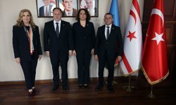 Öztürkler, KKTC Bakü Temsilciliği’ni ziyaret etti