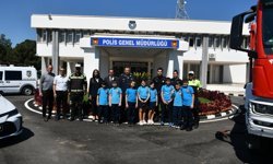 Dr. Suat Günsel Devlet İlkokulu öğrencilerden PGM Vekili Karagil’e ziyaret