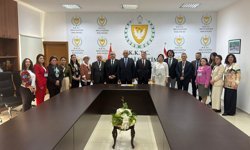 Çavuşoğlu, Türk Dil Kurumu Başkanı Mert’i kabul etti