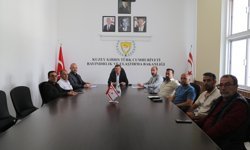 Bayındırlık ve Ulaştırma Bakanı Arıklı, Kıbrıs Türk Taksiciler Dernekleri Federasyonu’nu kabul etti