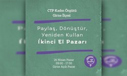 CTP Kadın Örgütü pazar günü Girne’de ikinci el eşya standı açacak