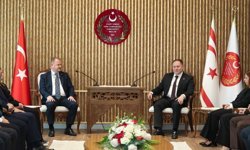 Cumhuriyet Meclisi Başkanı Öztürkler, RTÜK Başkanı Daniş ve beraberindeki heyeti kabul etti