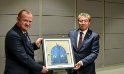 Üstel, RTÜK Başkanı Daniş ve beraberindeki heyeti kabul etti