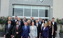 DEİK Türkiye-KKTC İş Konseyi heyeti, Sanayi Odası’nı ziyaret etti