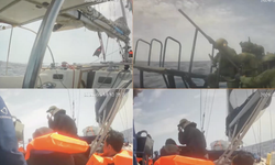 Küresel Sumud Filosu'ndaki Türkler, İsrail'in müdahalelerine rağmen Gazze'ye ilerlediklerini belirtti