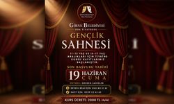 “Gençlik Sahnesi” kurs programı başvuruları 19 Haziran’da sona erecek