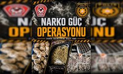 Polisten “Narko Güç Operasyonu”…Üç kilodan fazla uyuşturucu ve çok miktarda hap ele geçirildi