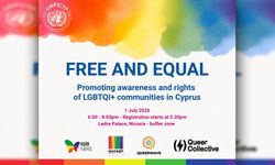 “Özgür ve Eşit: Kıbrıs’taki LGBTQI+ toplulukları için farkındalık ve hakların güçlendirilmesi" etkinliği çarşamba günü y