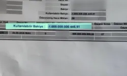 Türkiye'de 32 yaşındaki bir kişinin hesabına 1 trilyon lira geldi