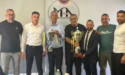 Amcaoğlu ve Baflı’dan Teşekkür Ziyareti