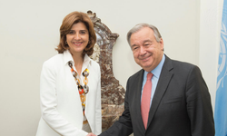 Guterres'in gelişi ve Holguin’in temasları