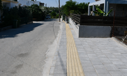 Mesarya Belediyesi, Paşaköy’de kaldırım çalışmalarını tamamladı