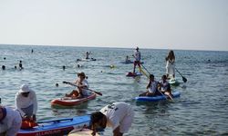 “Karaoğlanoğlu Spor Oyunları ve Deniz Şenliği” sürüyor
