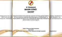 Gazeteciler Birliği, 11 Temmuz Basın Günü dolayısıyla cumartesi günü resepsiyon düzenleyecek
