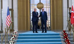 Türkiye Cumhurbaşkanı Erdoğan, ABD Başkanı Trump'ı resmi törenle karşıladı