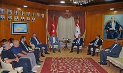 Başbakan Üstel, Hür-İş Federasyonu heyetini kabul etti