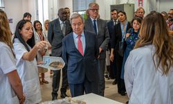 KŞK, Guterres’in Antropoloji Laboratuvarı’nı ziyaretini memnuniyetle karşıladı