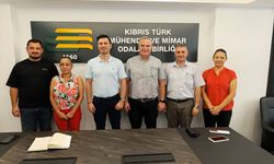 İSG-BİR heyeti KTMMOB’yi ziyaret etti