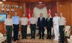 Başbakan Üstel, GKK Komutanı Tümgeneral Görgülü'yü kabul etti