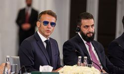 Şara ile Macron, Suriye-Fransa Ekonomi Forumu'nda konuştu