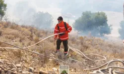 Güney Kıbrıs'ta yangın...7 hava aracı yangına müdahale ediliyor