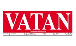 VATAN Manşet - 31 Ağustos 2026