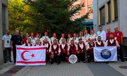 Çatalköy Esentepe Belediyesi Halk Dansları Topluluğu, Sırbistan’da festivale katıldı