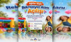 Ağıllar köyüne inşa edilen rekreasyon alanı yarın hizmete açılacak