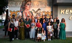 5. Uluslararası Güzelyurt Sanat Buluşması Sergisi açıldı