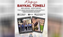 Baykal Tüneli Belgeseli, pazartesi günü gösterilecek