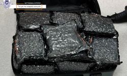 Larnaka Havalimanı’nda 23 kilo hint keneviri ele geçirildi