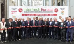 İzmir'de Interfresh Eurasia Fuarı açıldı...KKTC "partner ülke" olarak yer aldı