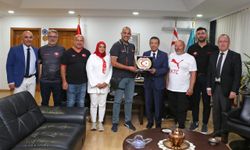 Dışişleri Bakanı Ertuğruloğlu, T-Bikers heyetini kabul etti