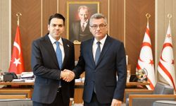 Cumhurbaşkanı Erhürman, TİKA Başkanı Eren ve beraberindeki heyeti kabul etti