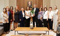 CTP Kadın Örgütü, Erhürman’ı ziyaret etti