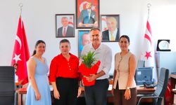 İKD, Gazimağusa Belediye Başkanı Uluçay ile Girne Belediye Başkan Şenkul'u ziyaret etti