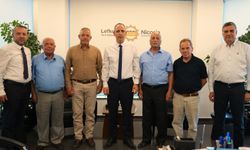 Belediye Başkanları Derneği heyeti Harmancı'yı ziyaret etti