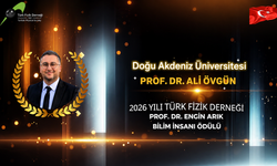 DAÜ Öğretim Üyesi Övgün, “2026 Yılı Prof. Dr. Engin Arık Bilim İnsanı Ödülü”nü aldı