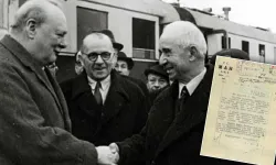 MİT, İnönü ile Churchill'in görüşmesine ilişkin tarihi belgeyi paylaştı