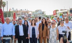 CTP İskele Belediye Başkanı adayı Nereli, bölge ziyaretindeydi