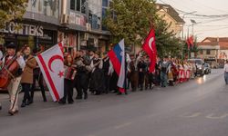 İskele Belediyesi Müzik Grubu Kosova'da festivale katıldı