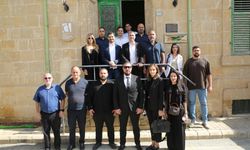Aktunç ve heyeti, GİAD, Esnaf ve Zanaatkarlar Kooperatifi, KTOEÖS ile KTSO’yu ziyaret etti