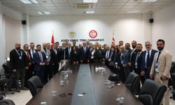 Taçoy, İstanbul Sanayici ve İş İnsanları Dernekleri Federasyonu heyetini kabul etti